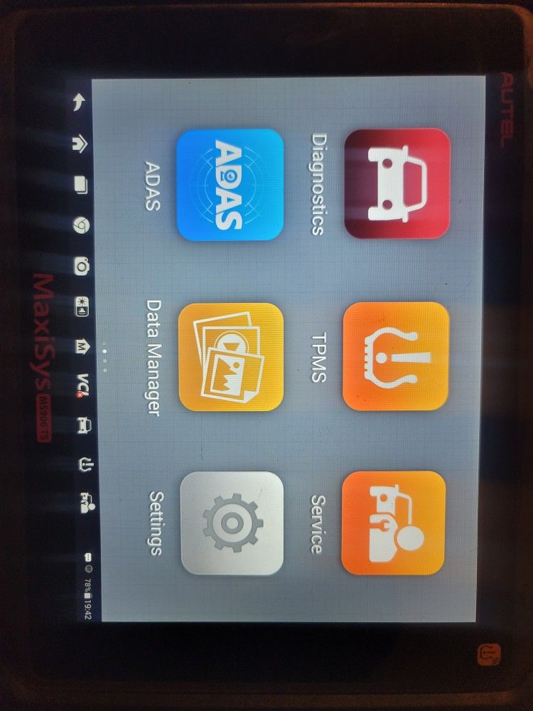 Autel MaxiSys MS906TS Bluetooth TPMS W/ VCI Fully Functional!