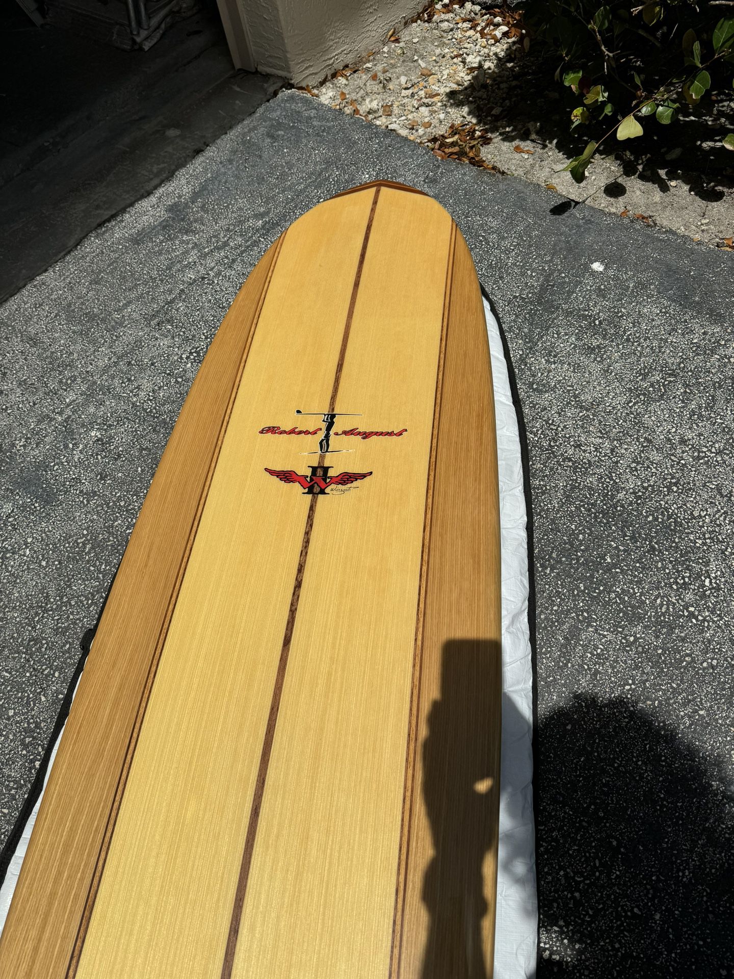 Robert August/Wingnut  wood  9.0 Longboard  New