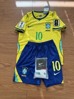 BRASIL NEYMAR JR,  CAMISETA CON PARCHES DE EL MUNDIAL 2026
