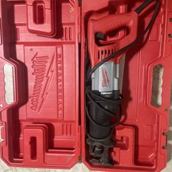 12 Amp SAWZALL Reciprocating Saw with Case