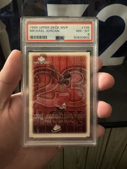 1999 Upperdeck Michael Jordan Psa 8
