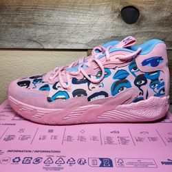 *NEW* PUMA LaMelo Ball MB.03xKidSuper Studios Pink Lilac/Light Blue Size Mens 12