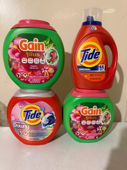 Tide& gain laundry bundle