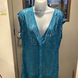 Lace Beach Cover Up Dress