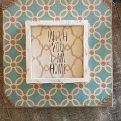 Home Decor Vintage Inspired Framed Words 