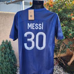 PSG Home Messi Soccer Jersey 22 23