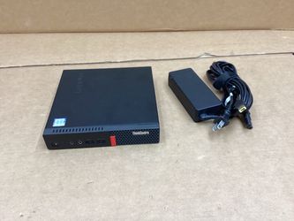 Lenovo ThinkCentre Tiny Desktop Mini PC with Power Adapter