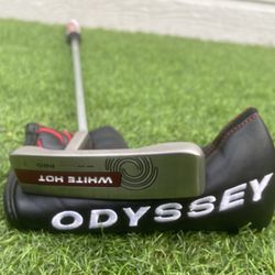 Odyssey White Hot Pro 1 Putter With Head Cover Super Stroke Grip