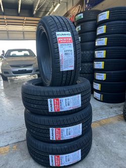 205/55/16 New set of Kumho tires installed