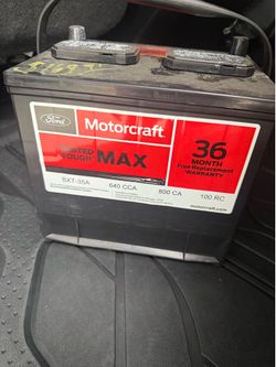 Brand new group 35 Motorcraft battery