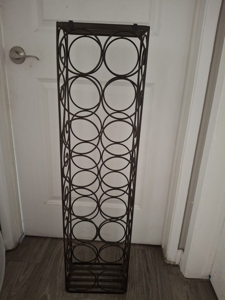 Iron Wine Rack