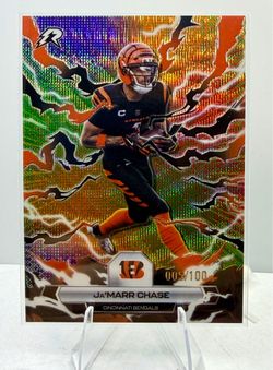 Ja'Marr Chase Bengals Topps Resurgence Card 005/100