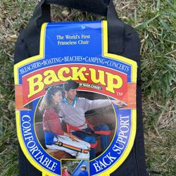 Frameless Chair, Back Support