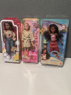 Disney and Barbie Dolls