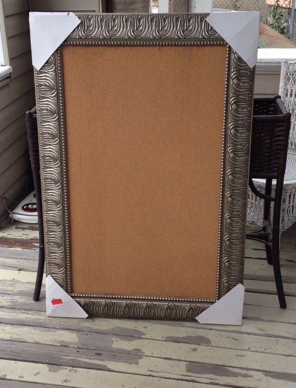 Silver finish frame