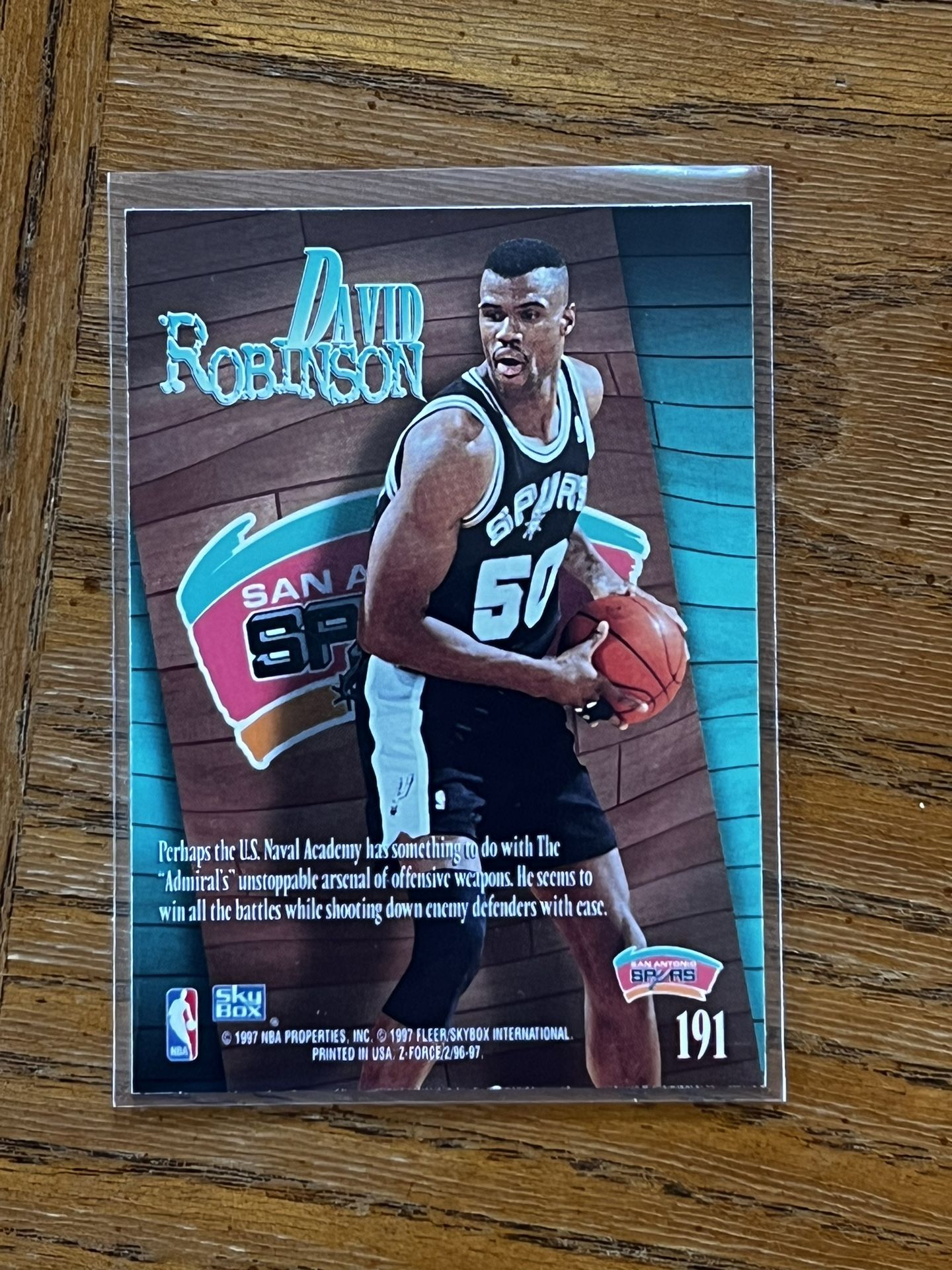 1of1】NBA David ROBINSON