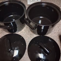 Black Ceramic Cookware Set