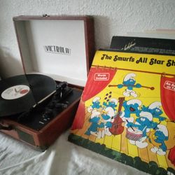 Smurf &Flash dance  Original Collectable Records Both Only For 25 