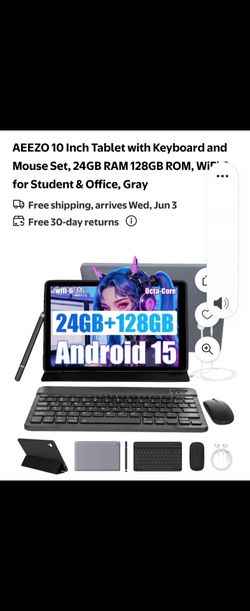 $250 / 2 tablets and 13.3 inch Portable TV w/ DVD player and 2 Bluetooth Speakers. One a Karaoke 🎤 speaker