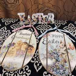 3 Set Easter Decoration $25 All Three Together “NO HOLDING “