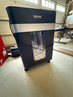 Boxis AutoShred AD150T – 150-Sheet Automatic Micro-Cut Paper Shred