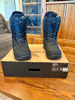 Burton Moto BOA Snowboard Boots – Men’s Size 14 – Black