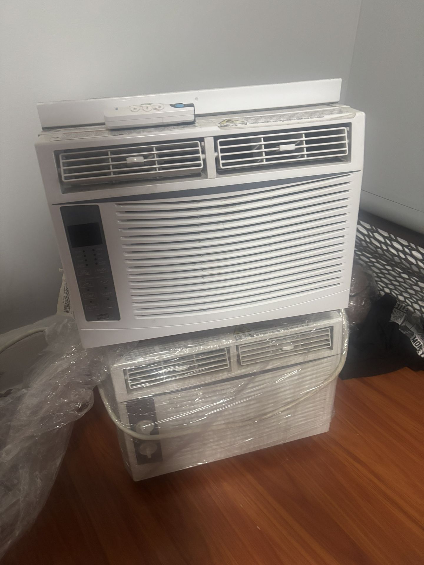 2 Cool Living Air Conditioners. 5000 BTU And 6000 BTU Without Panels