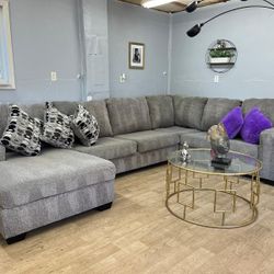 Ashley Best Seller Banisloa 3 Pieces Sectional - Free Delivery Deep Cleaned 