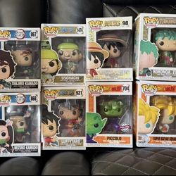 Lot of Funko pops