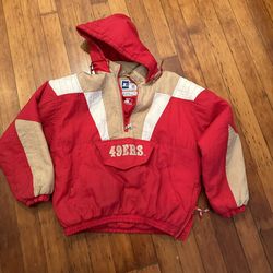 49ers Starter Jacket Pullover 