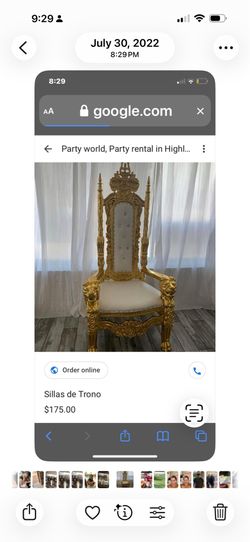Throne chair