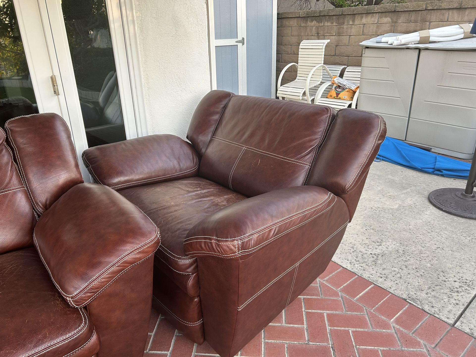 Leather Recliner Chair