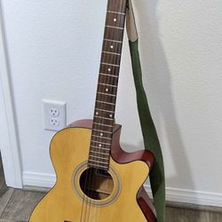 Acoustic Guitar Washburn WD39C /N Cutaway Acoustic Guitar – Natural – Great Condition