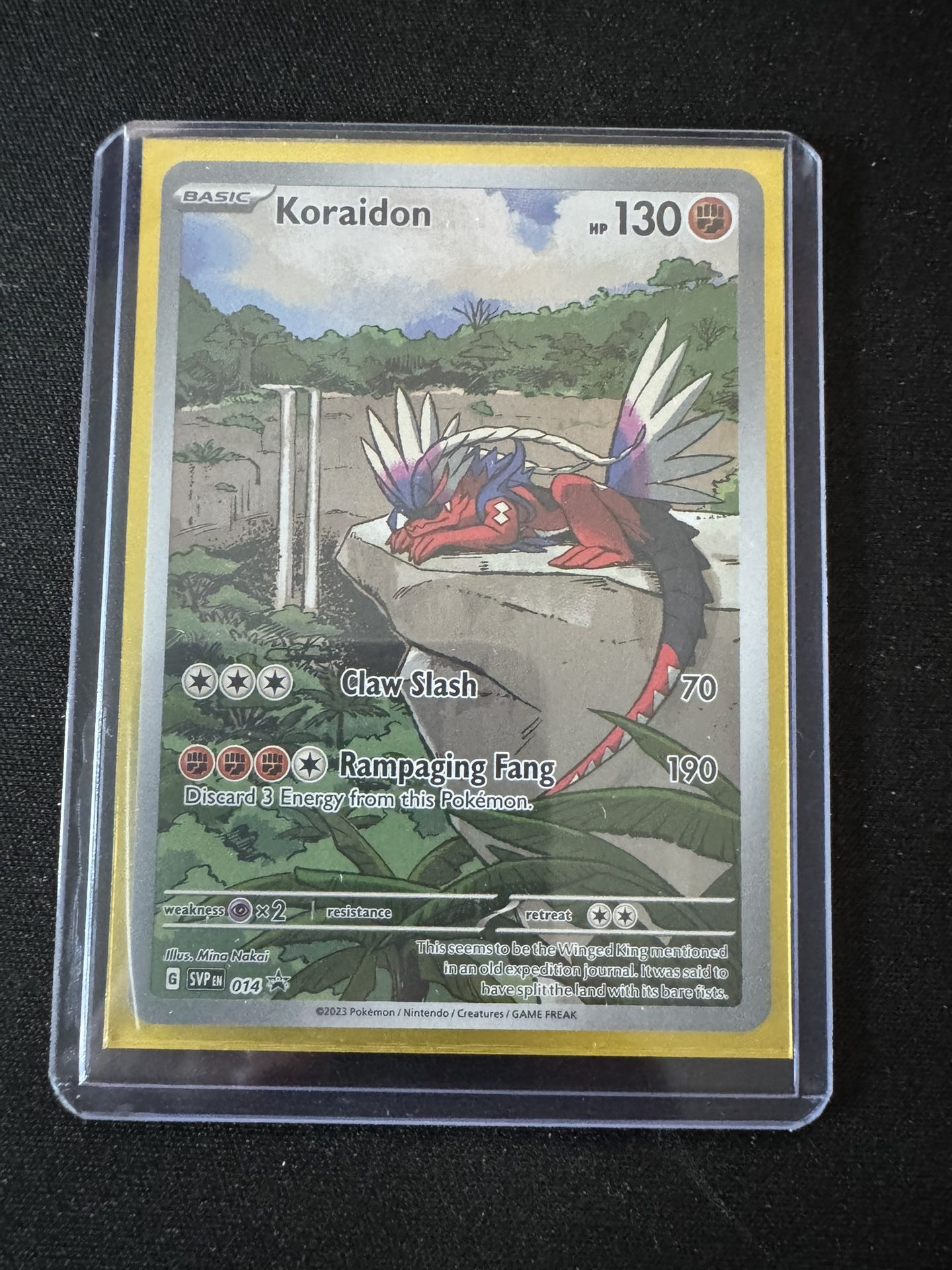 Koraidon Pokemon Card - SVP 014