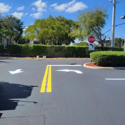 Striping/ Restriping Parking Lot Paint 
