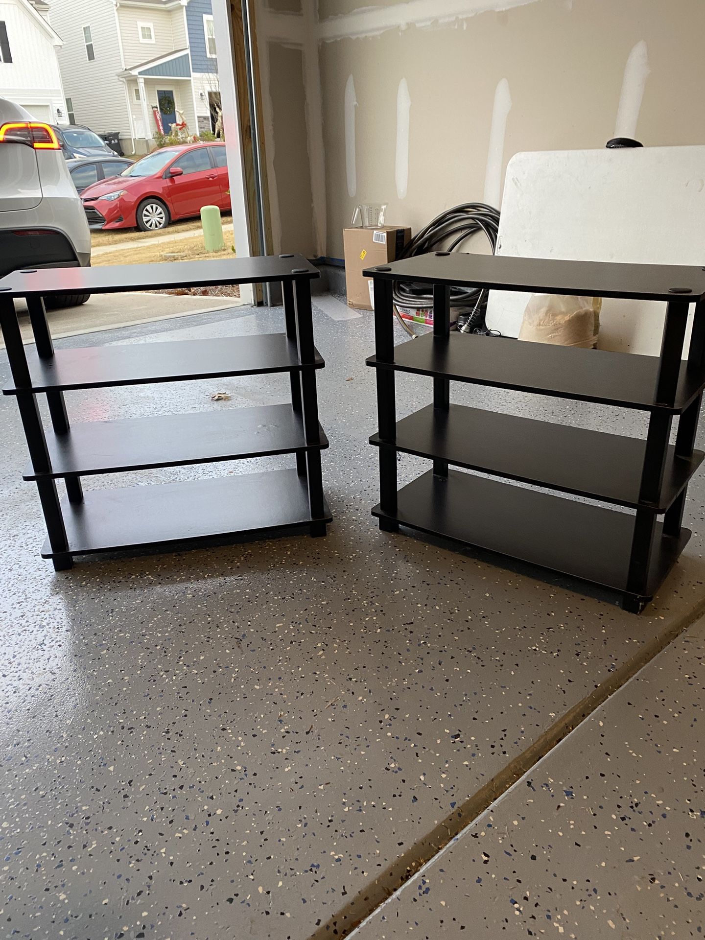 Shoe Stand 2 Pieces- Used Light Wear- Must Pick Up