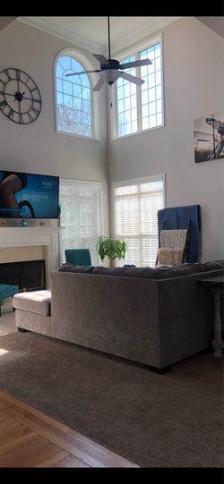 Sectional With Queen size Pull Out Bed