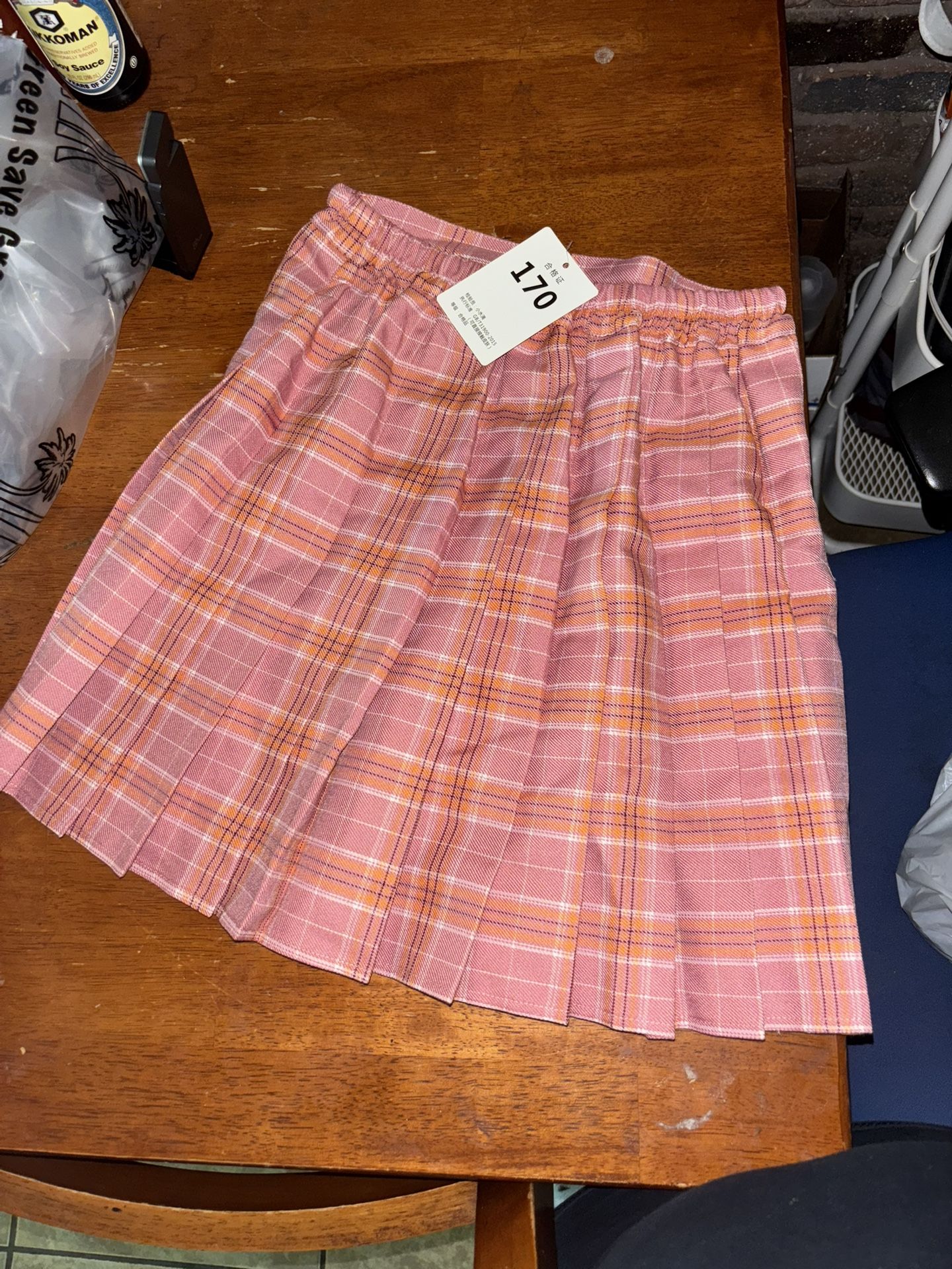 Pleated Skirt Pink
