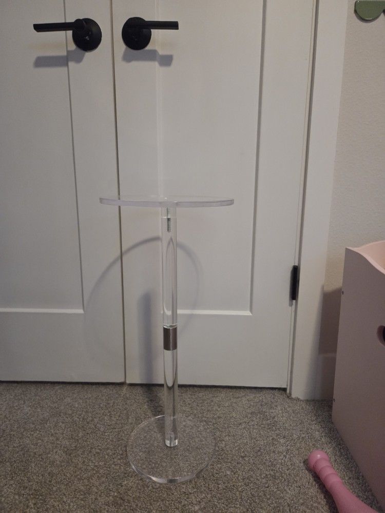 Clear Acrylic Table