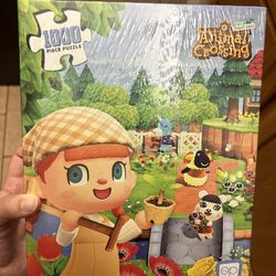 Animal Crossing 1000 Piece Puzzle New