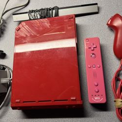 Red Nintendo Wii 
