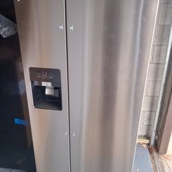 New Stainless fridge, will fit smaller spaces!!!