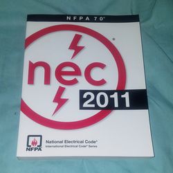 National Electrical Code  2011 manual NFPA 70 Paperback Textbook Ex. Cond.