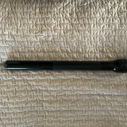 black Maglite flashlight