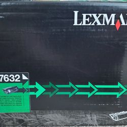 LEXMARK 12A7632 T630/632/634/X630/X632/X63TONER CART LABEL APPLICATIONS BLACK HY