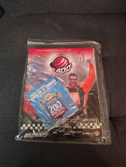 2007 citizens Bank 400 at Michigan international speedway souvenir program