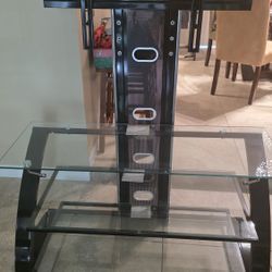 Glass TV Stand