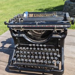 VTG Antique Underwood No. 6 Standard Typewriter 1935 - AS IS 