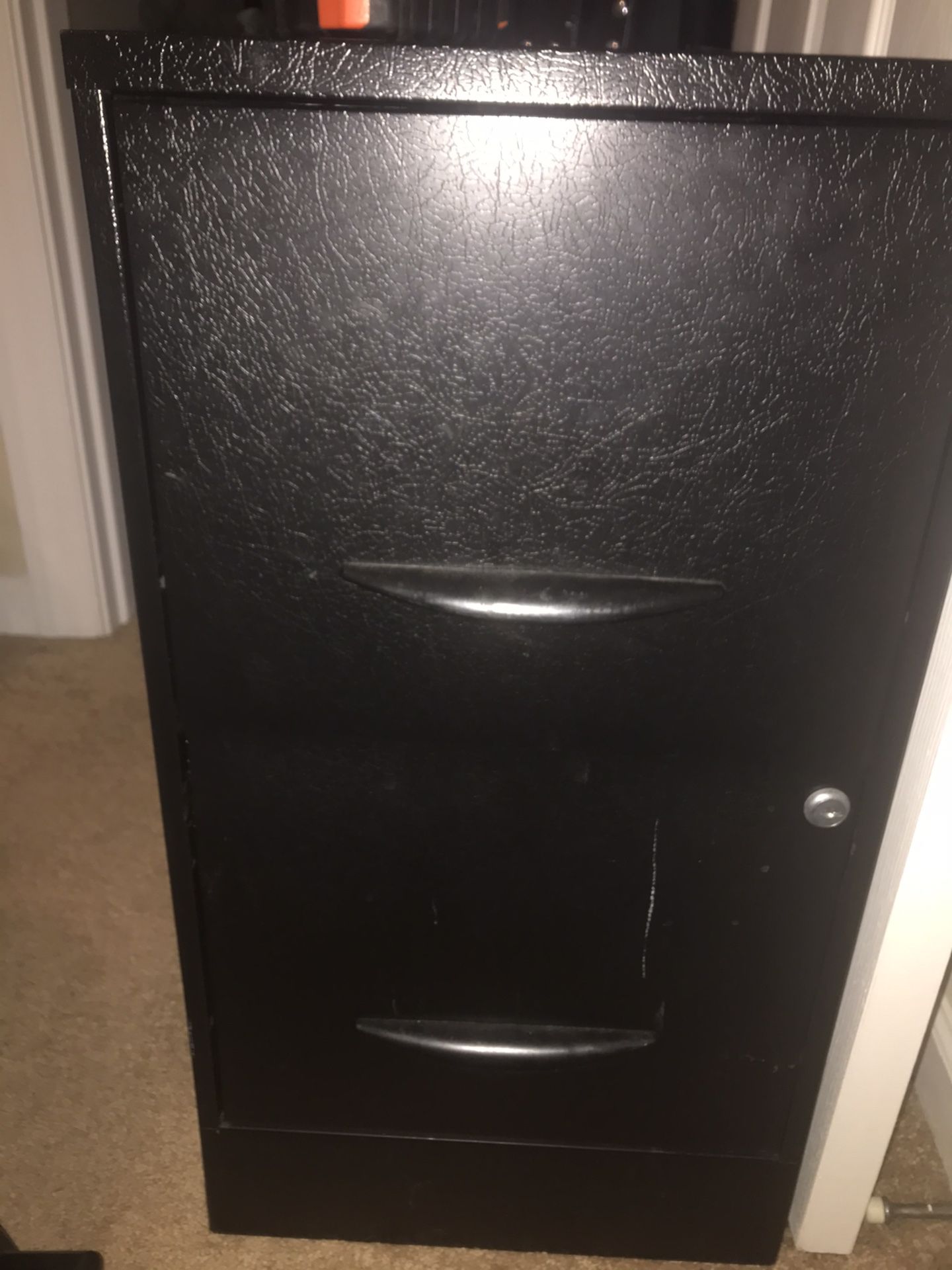 FREE! 2 drawer metal filing cabinet-good condition