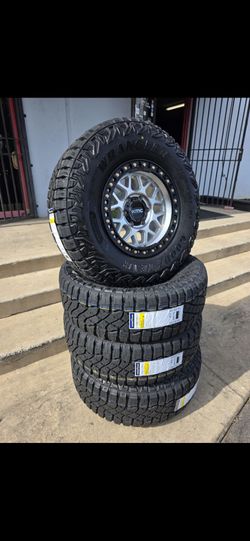 17" KMC w/ 33" Goodyear Tires